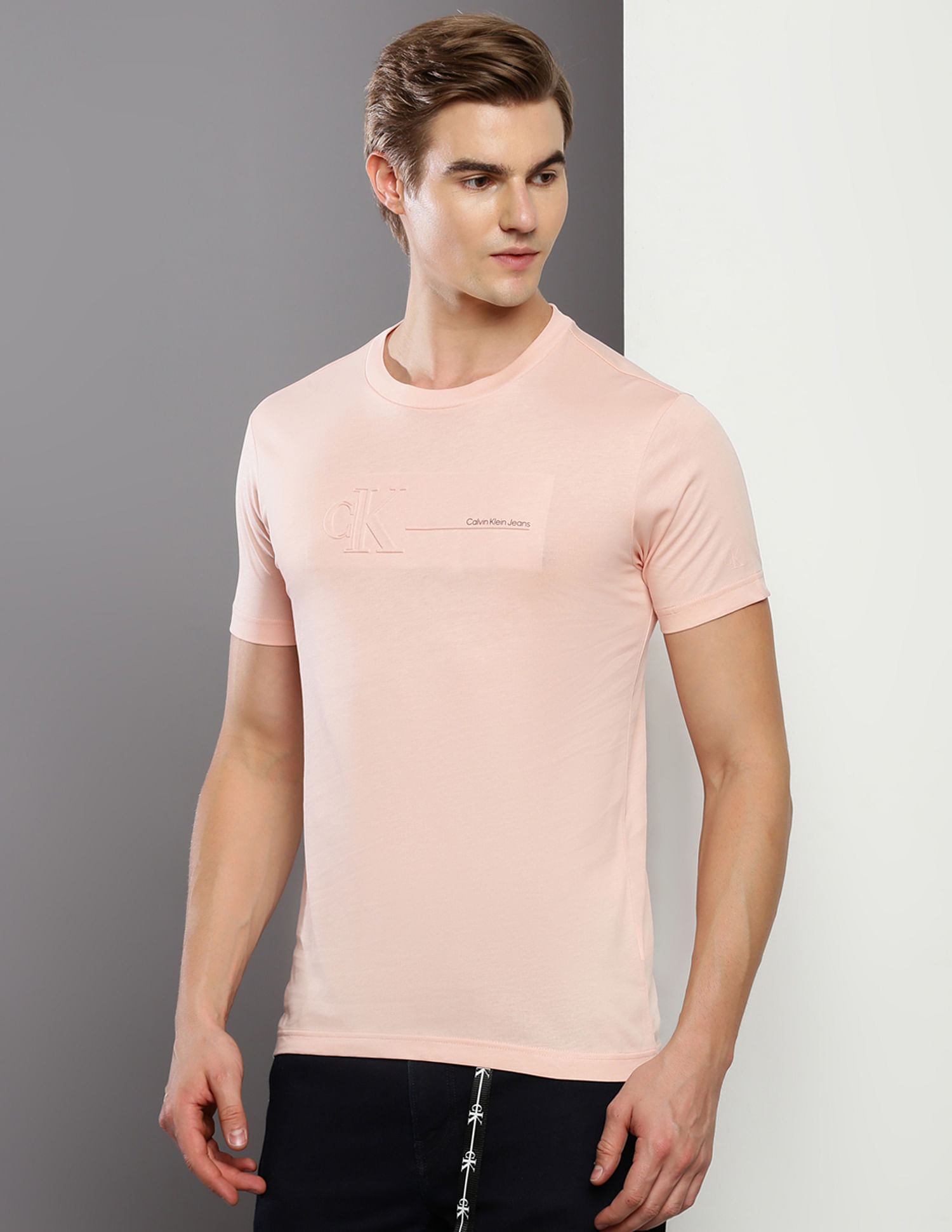 Calvin Klein Urban Monogram Embossed T-Shirt