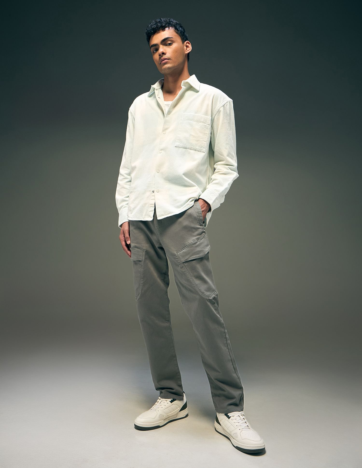 Flying Machine Slim Jogger Fit Cargo Pants
