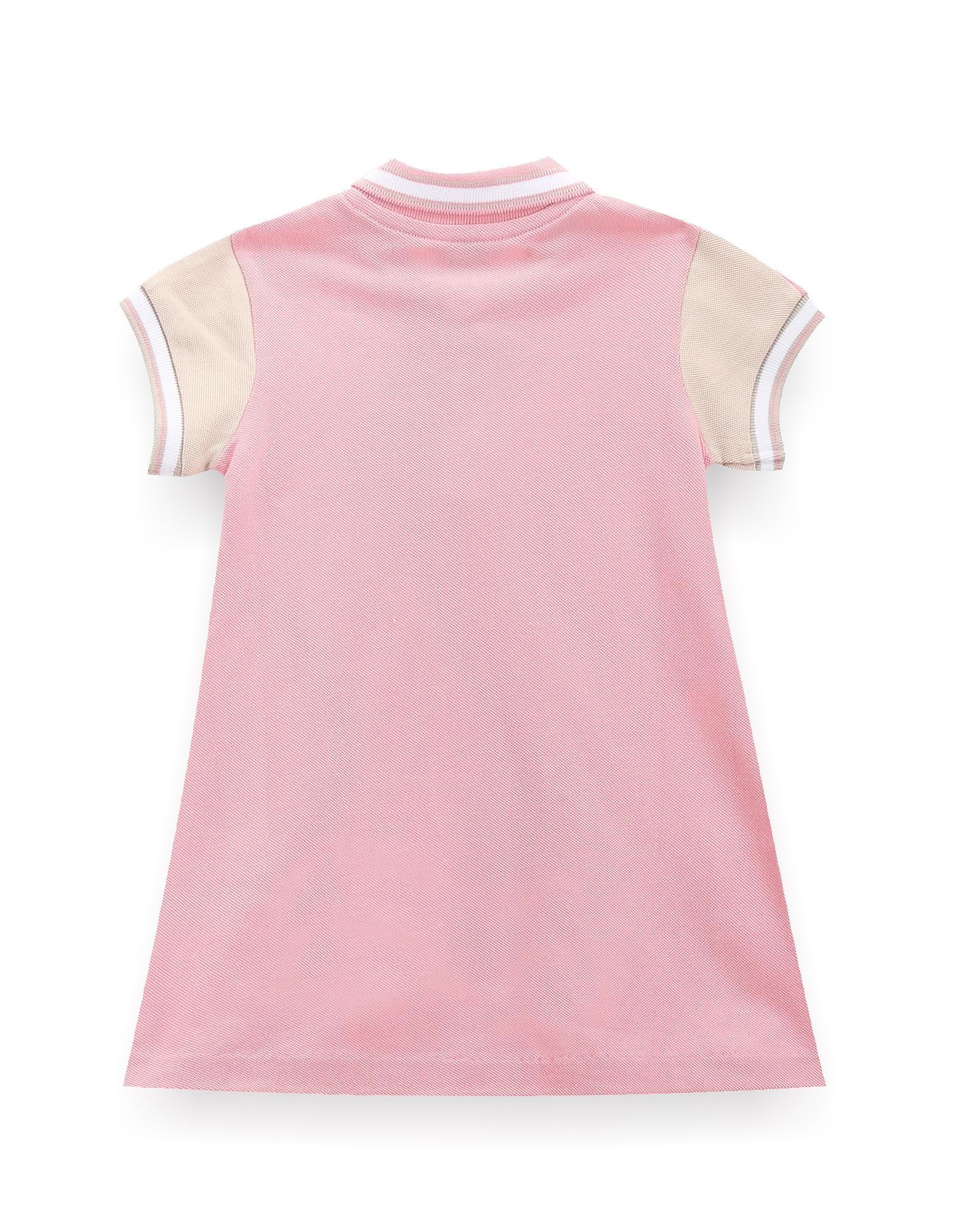 Burberry kids Cotton piqué polo sleeveless dress, pink, cheapest size 4years