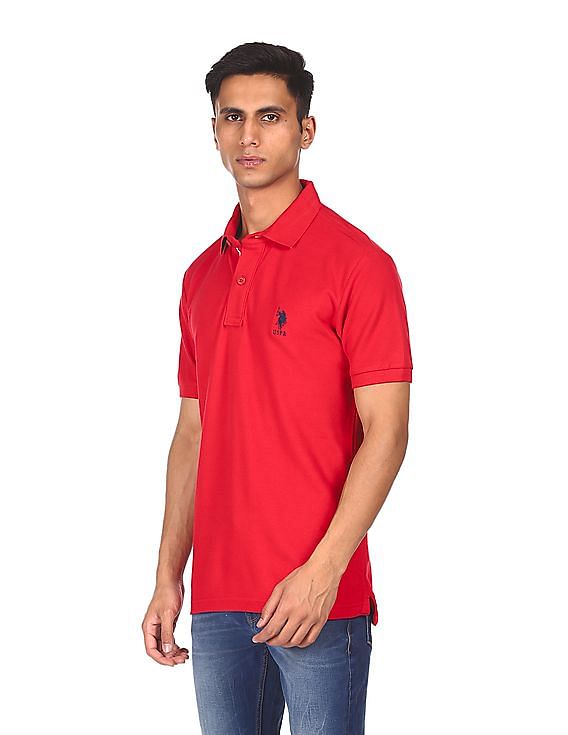 U.S. Polo Assn. Short Sleeve Brand Logo Polo Shirt