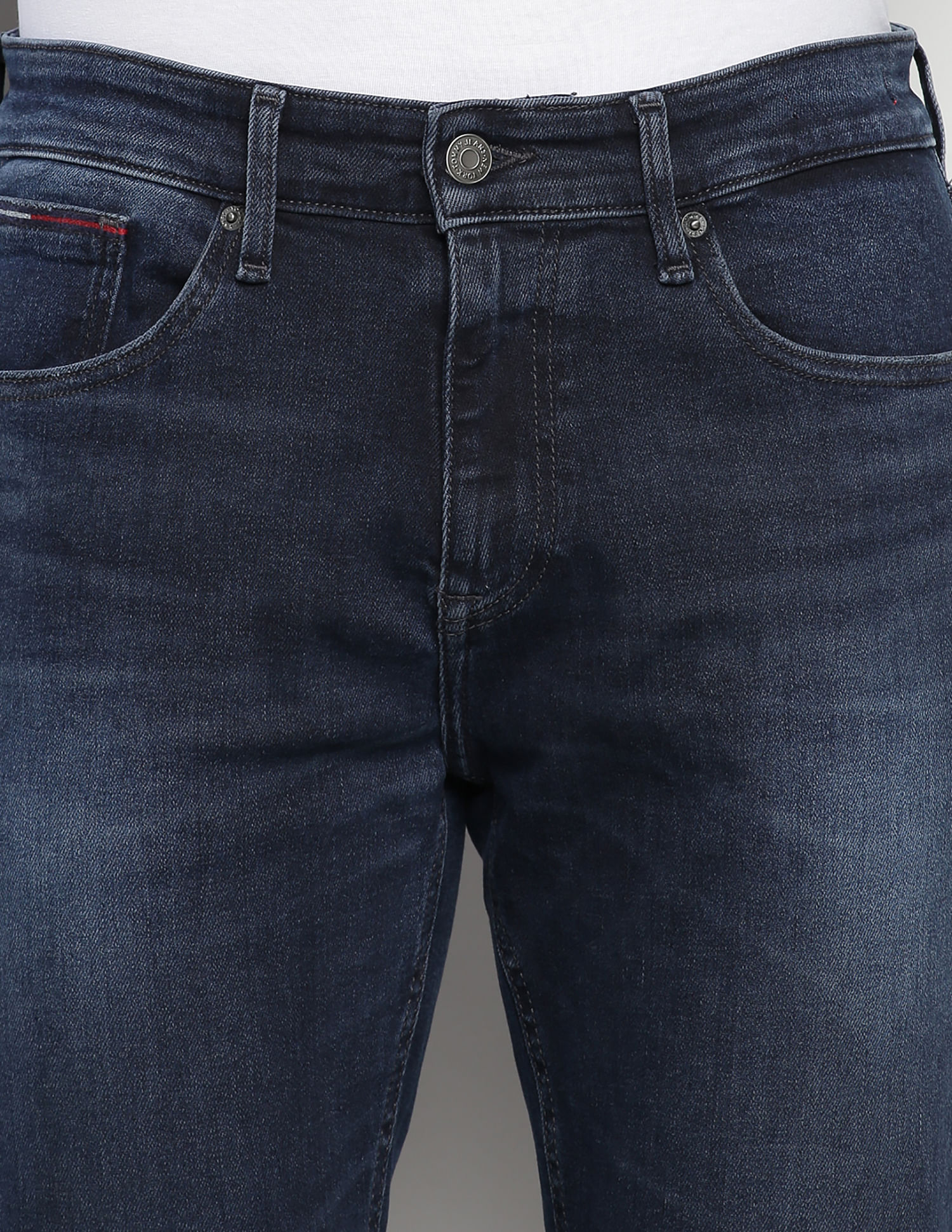 Tommy Hilfiger Austin Slim Tapered Fit Whiskered Jeans