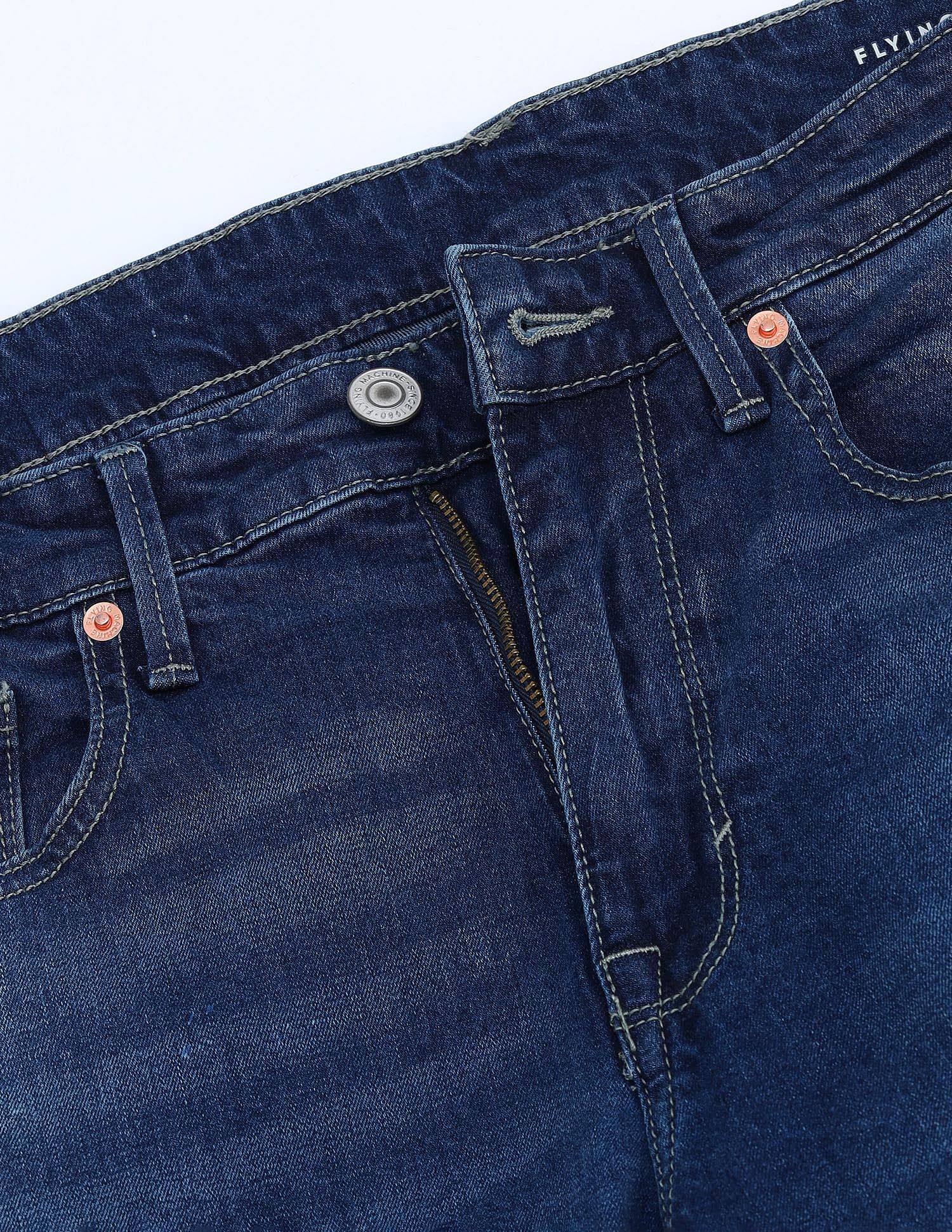 Flying Machine Freddie Slim Straight Fit Jeans