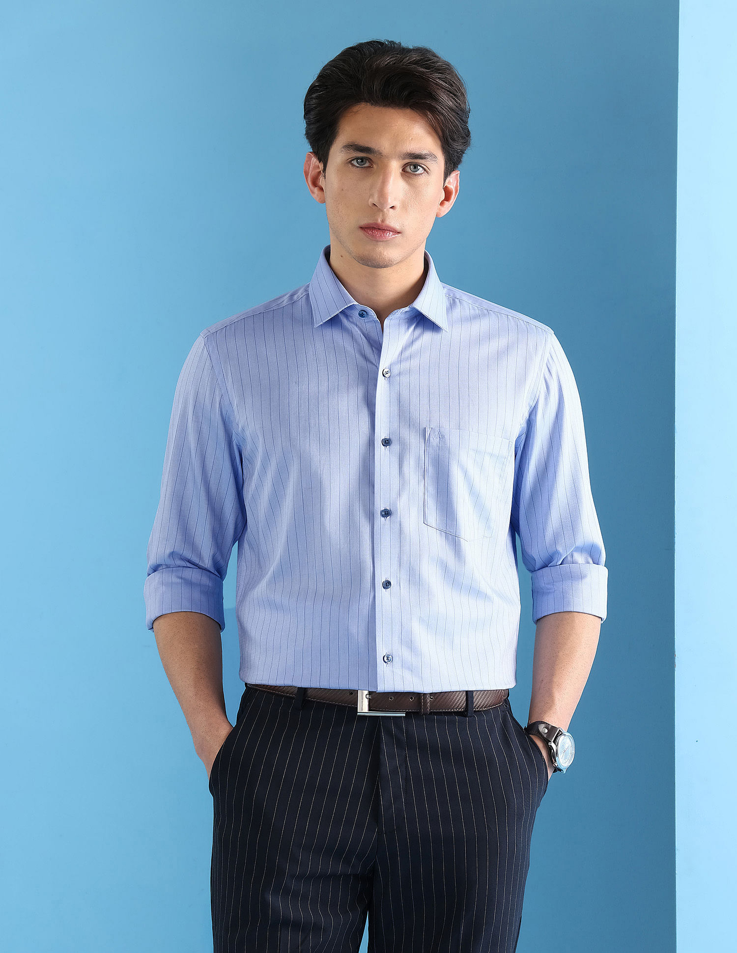 Arrow Liberty Classic Fit Dobby Velocity Shirt
