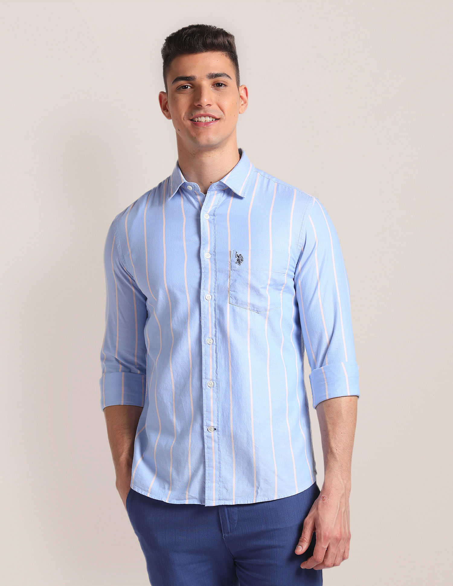 U.S. Polo Assn. Premium Cotton Dobby Shirt