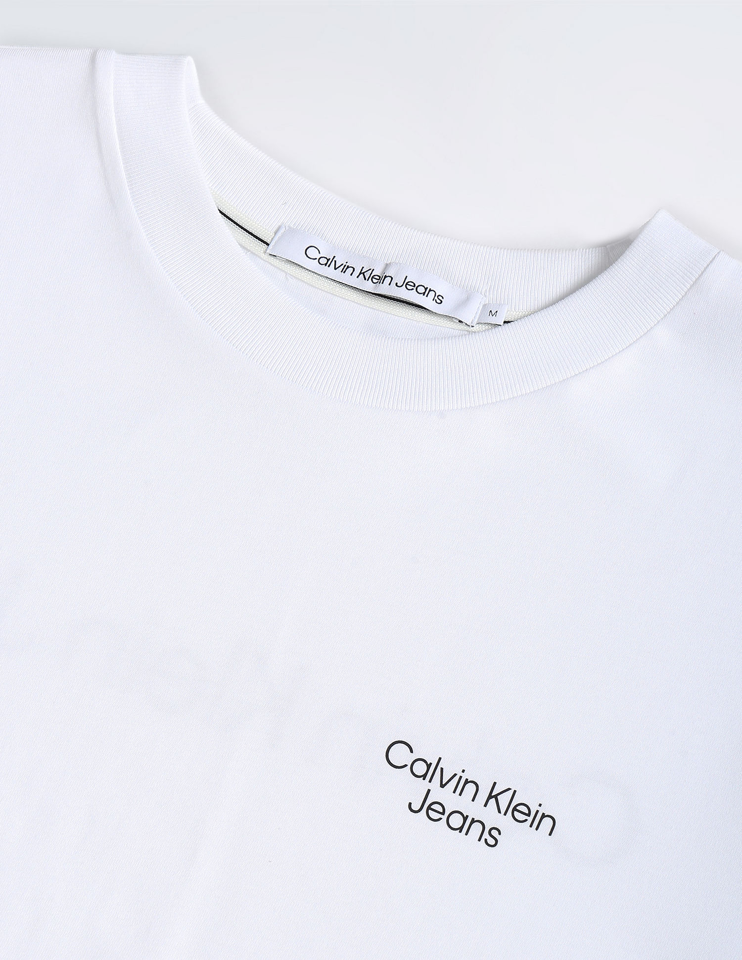 Calvin Klein Organic Cotton Brand Print T-Shirt