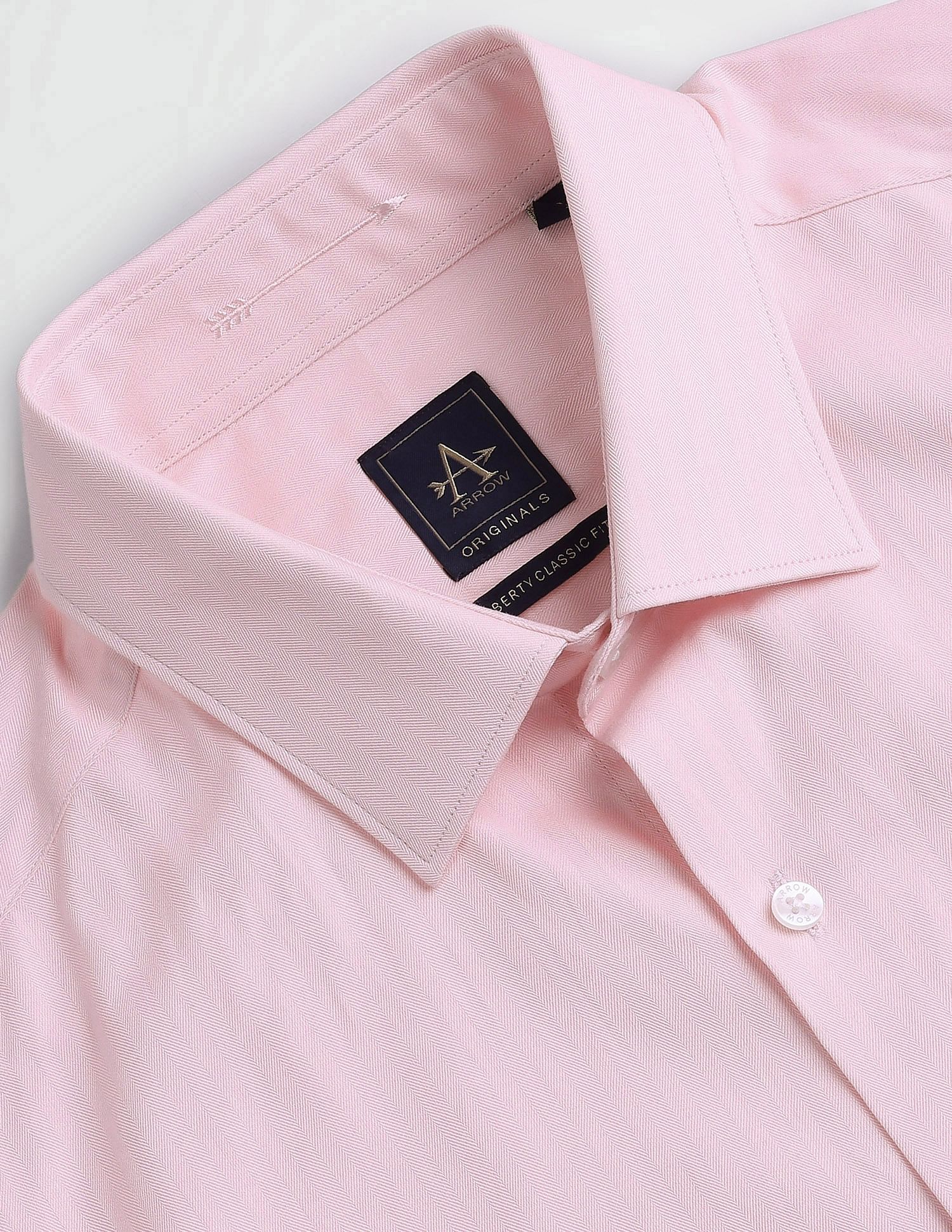 Arrow Herringbone Cotton Shirt
