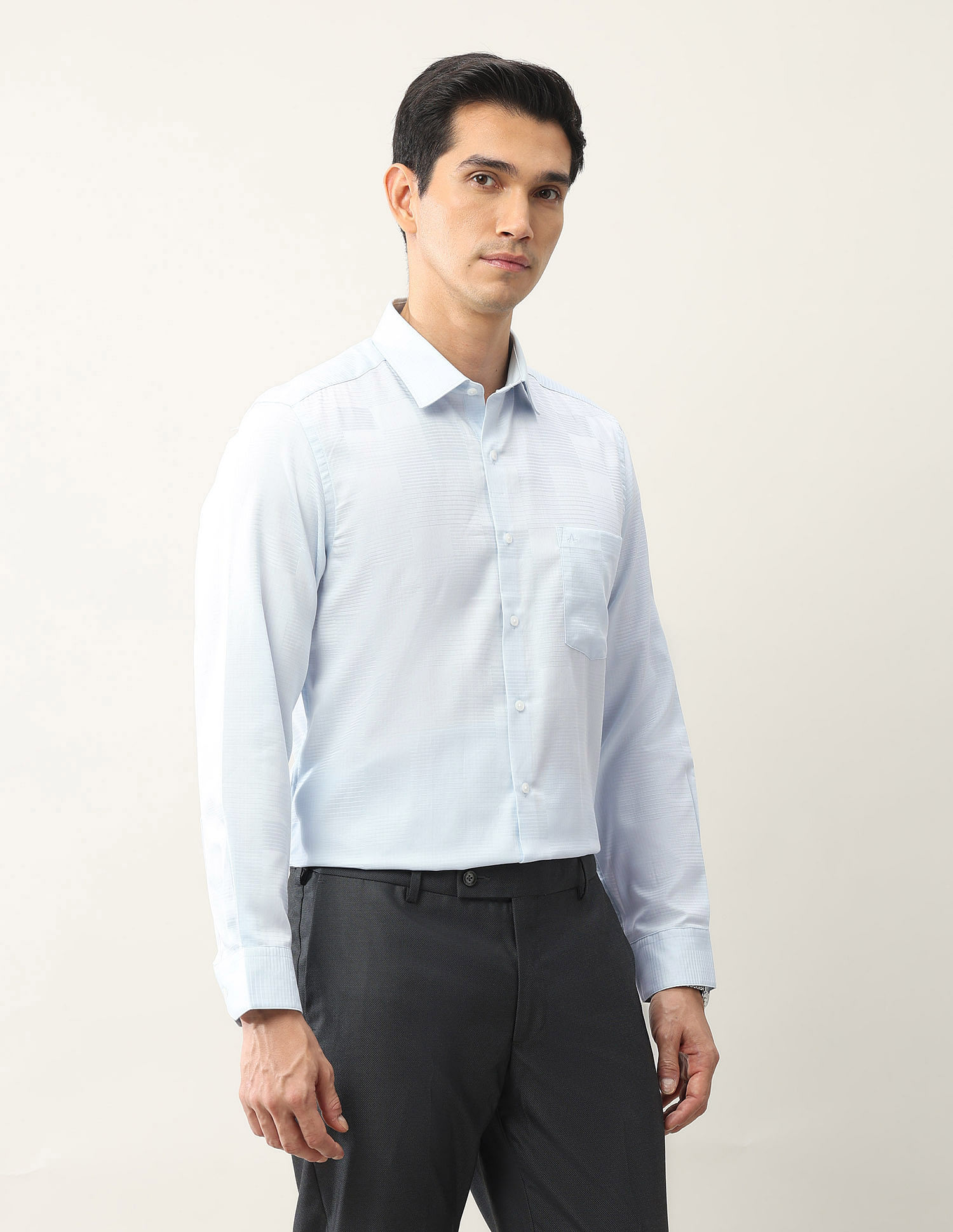 Arrow Textured Liberty Classic Fit Ceremonial Shirt