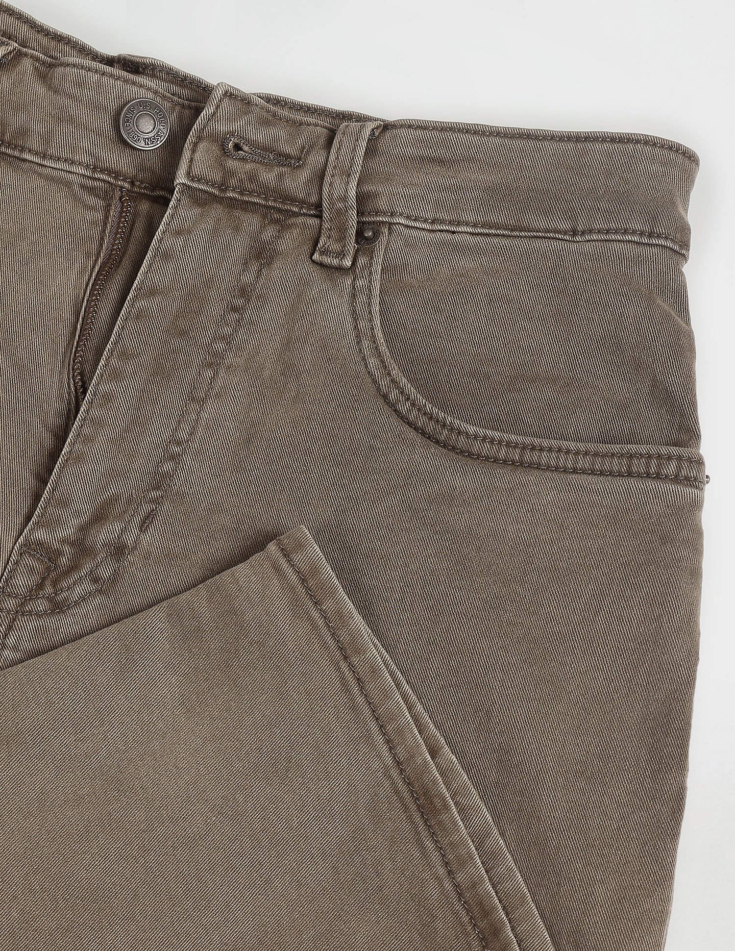 U.S. Polo Assn. Denim Co. Connor Bootcut Fit Brown Jeans