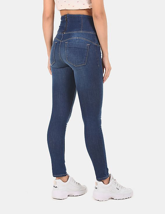 pull and bear slim fit mom jean