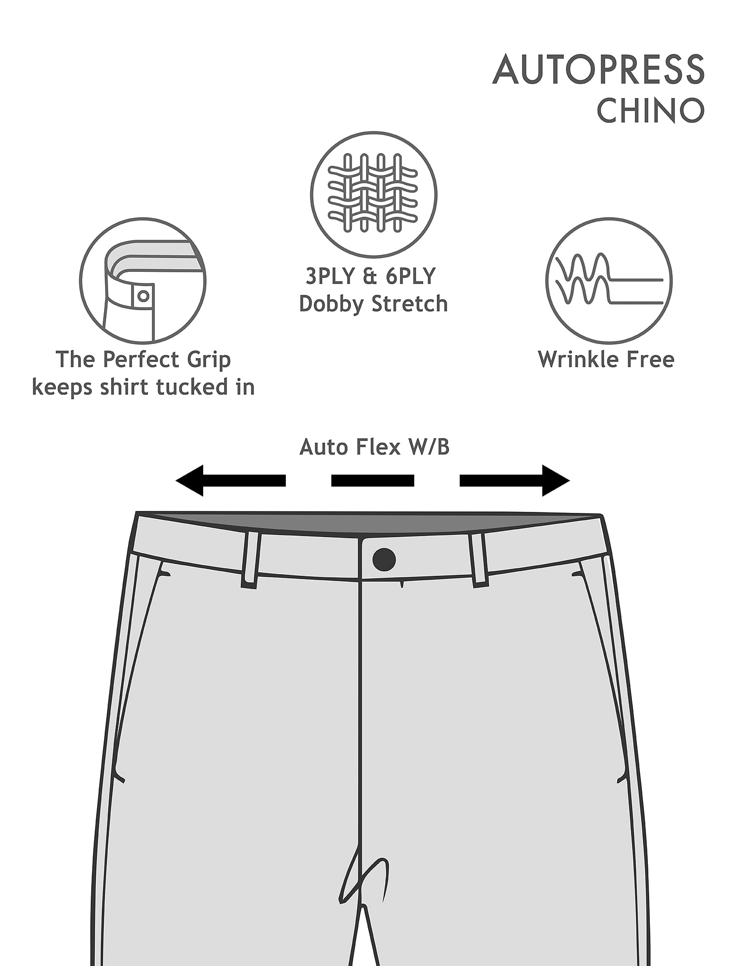 Arrow Heathered Wool 1851 Trousers