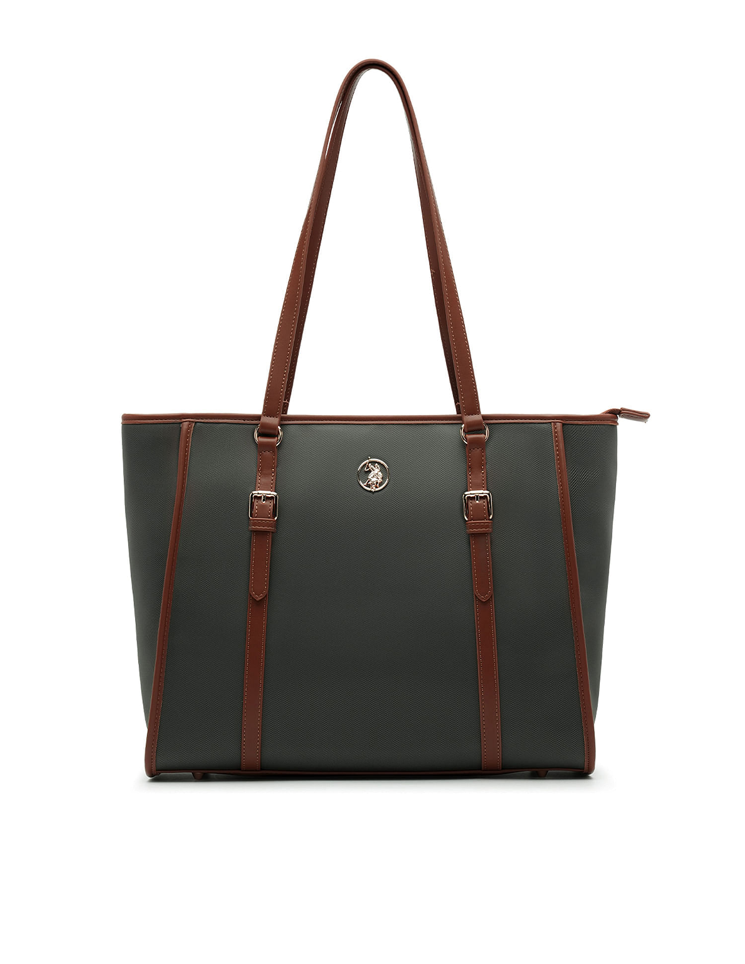 U.S. Polo Assn. Millie Monogram Tote Bag