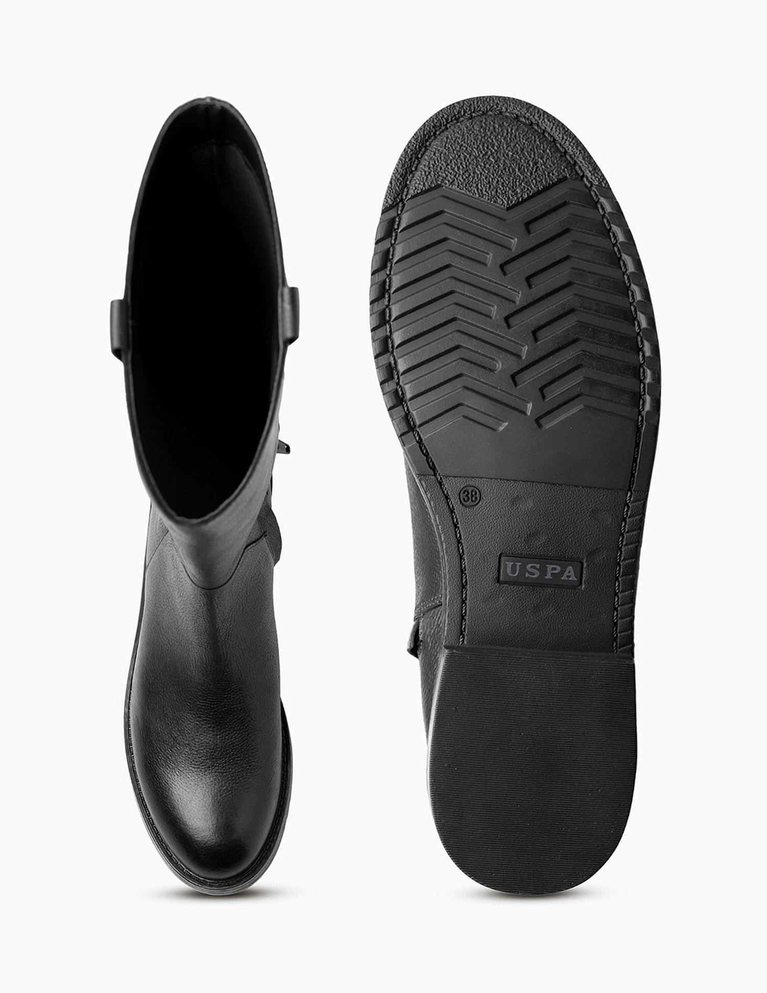 U.S. Polo Assn. Women Franca Leather City Boots