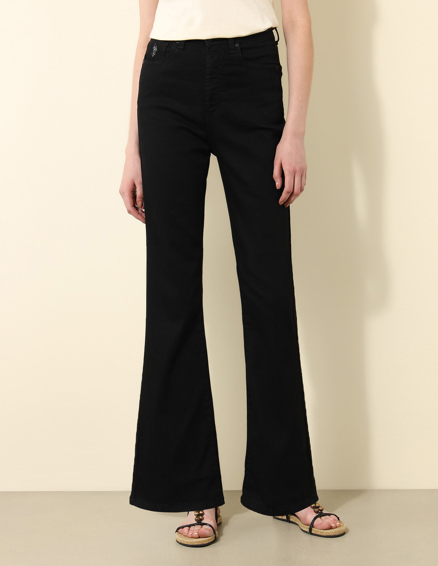 U.S. Polo Assn. Women Ultra-High Rise Bootcut Jeans
