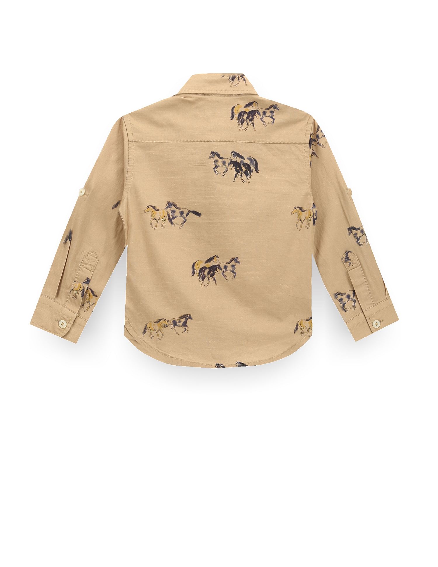 U.S. Polo Assn. Kids Boys Graphic Print Shirt