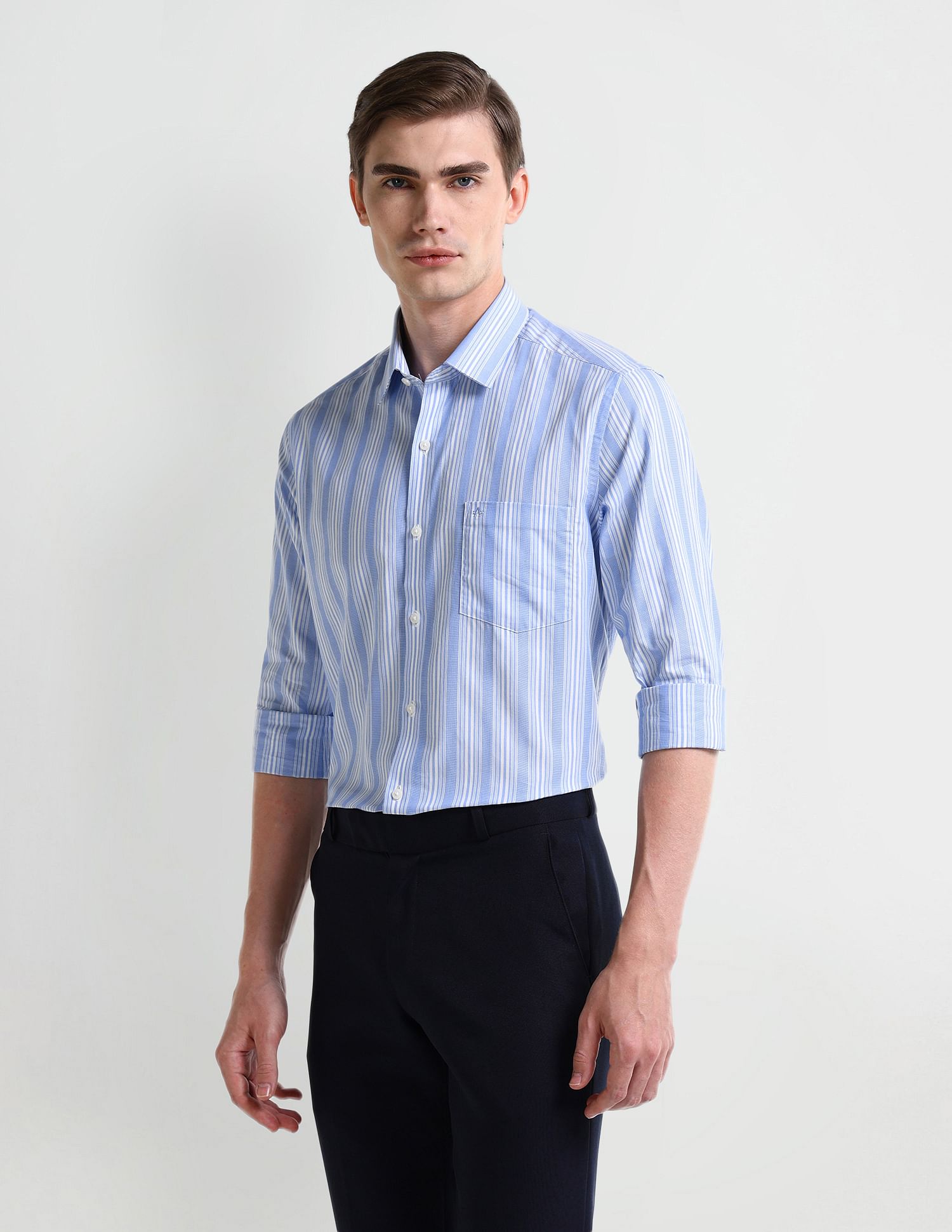 Arrow Manhattan Slim Cotton Shirt
