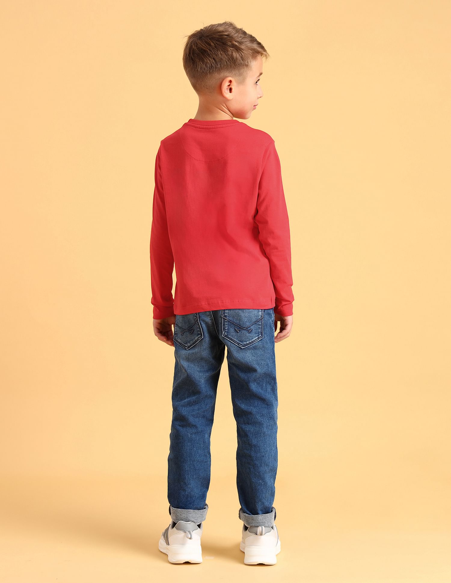 U.S. Polo Assn. Kids Boys Brand Printed T-Shirt