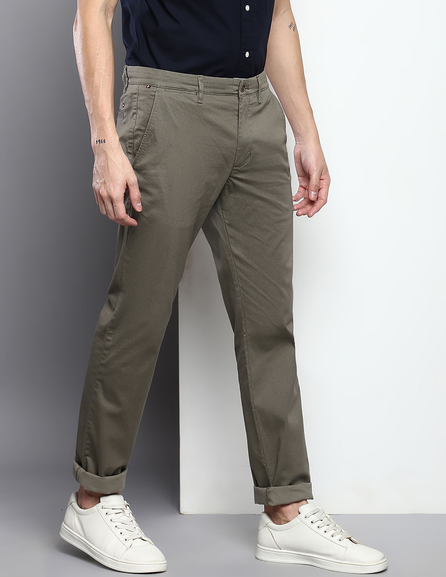 Tommy Hilfiger Textured Bleecker Casual Trousers