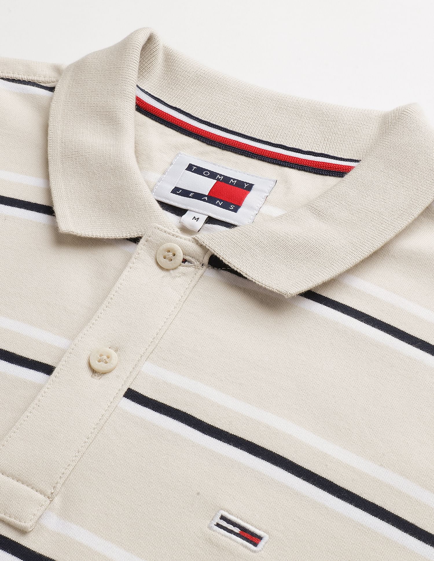 Tommy Hilfiger Sustainable Horizontal Stripe Polo Shirt