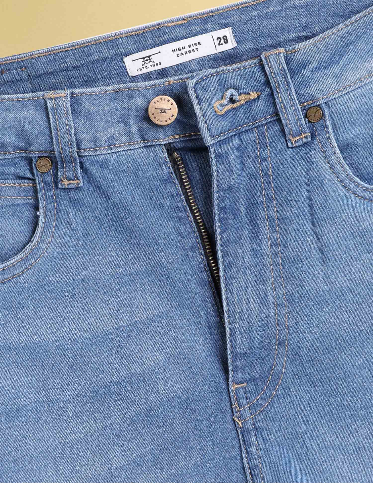 Flying Machine Women K-Street X Carrot Fit Jeans