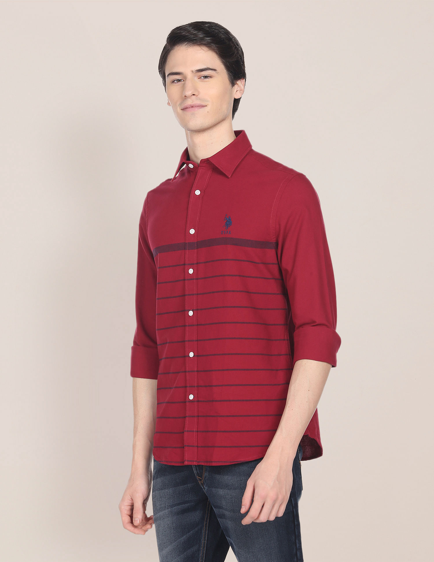 Solid Wingshooter's Shirt L/S Windsor Wine / Medium