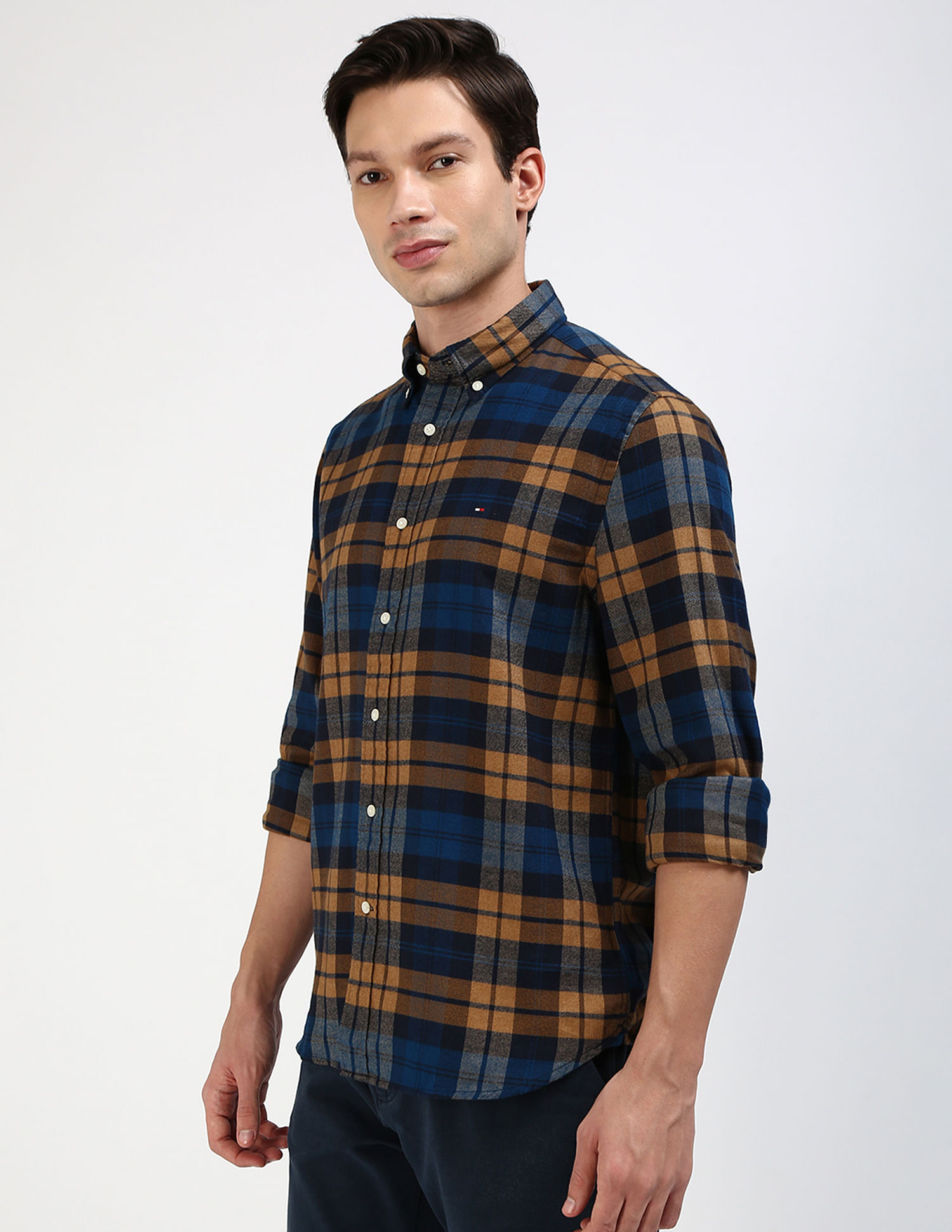 Tommy Hilfiger Brushed Blackwatch Checked Shirt