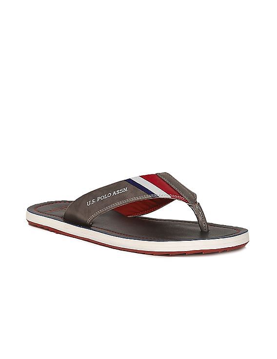 U.S. Polo Assn. Brand Print Patt 2.0 Flip Flops