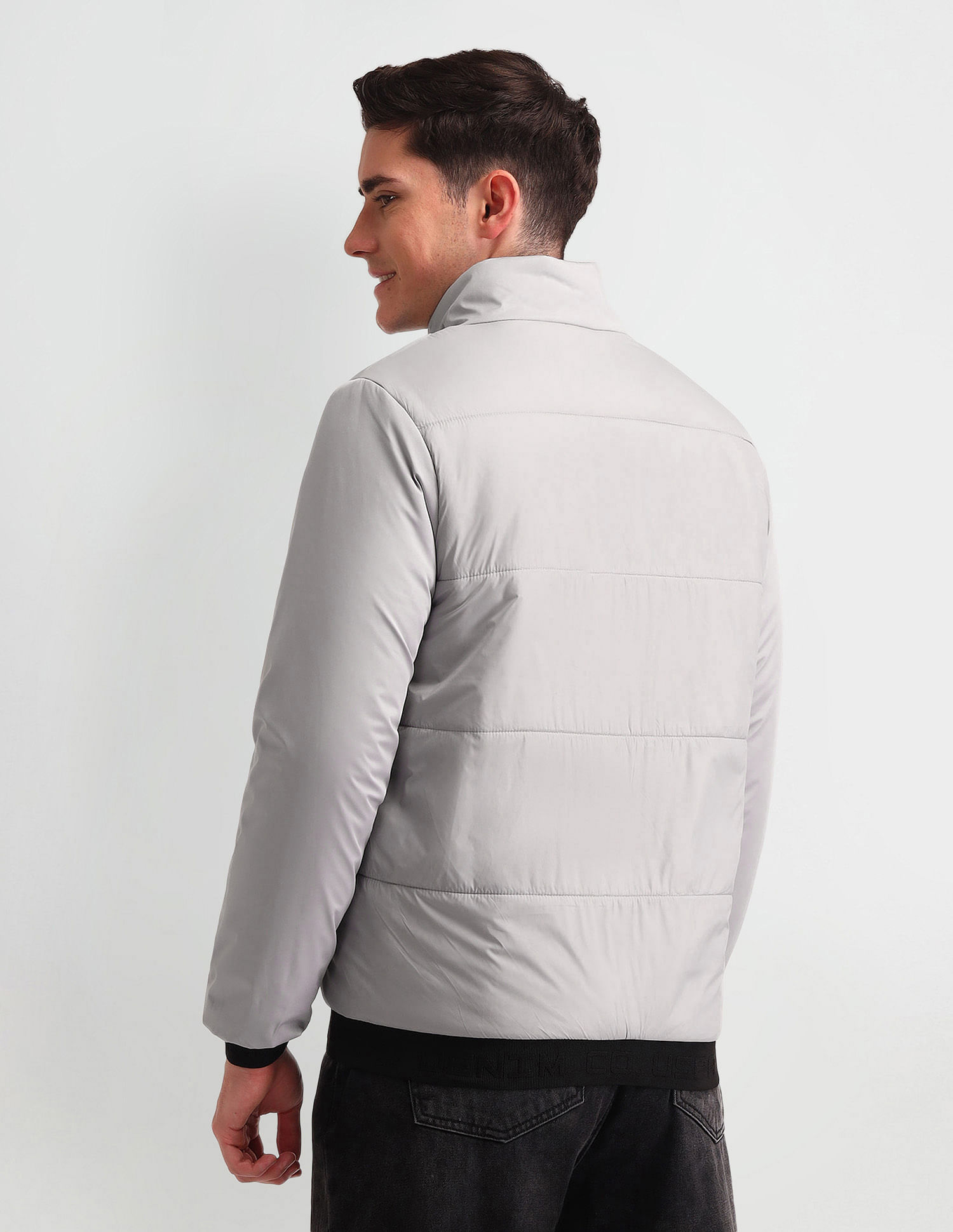 U.S. Polo Assn. Denim Co. UDJCKS1455 LT. GREY Mens Jackets