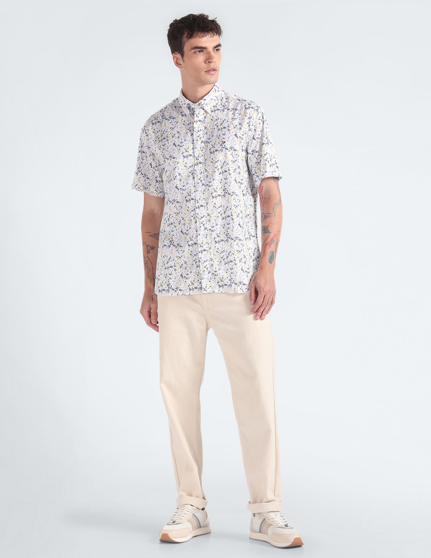 Tommy Hilfiger Flex Floral Organic Shirt