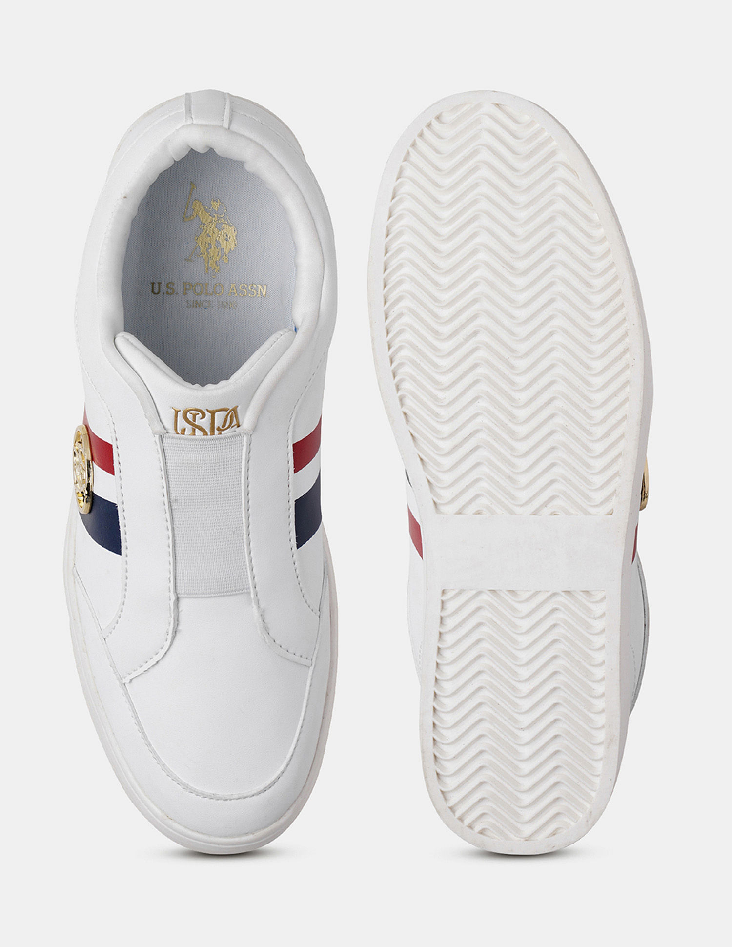 U.S. Polo Assn. Women Tiziana Striped Sneakers