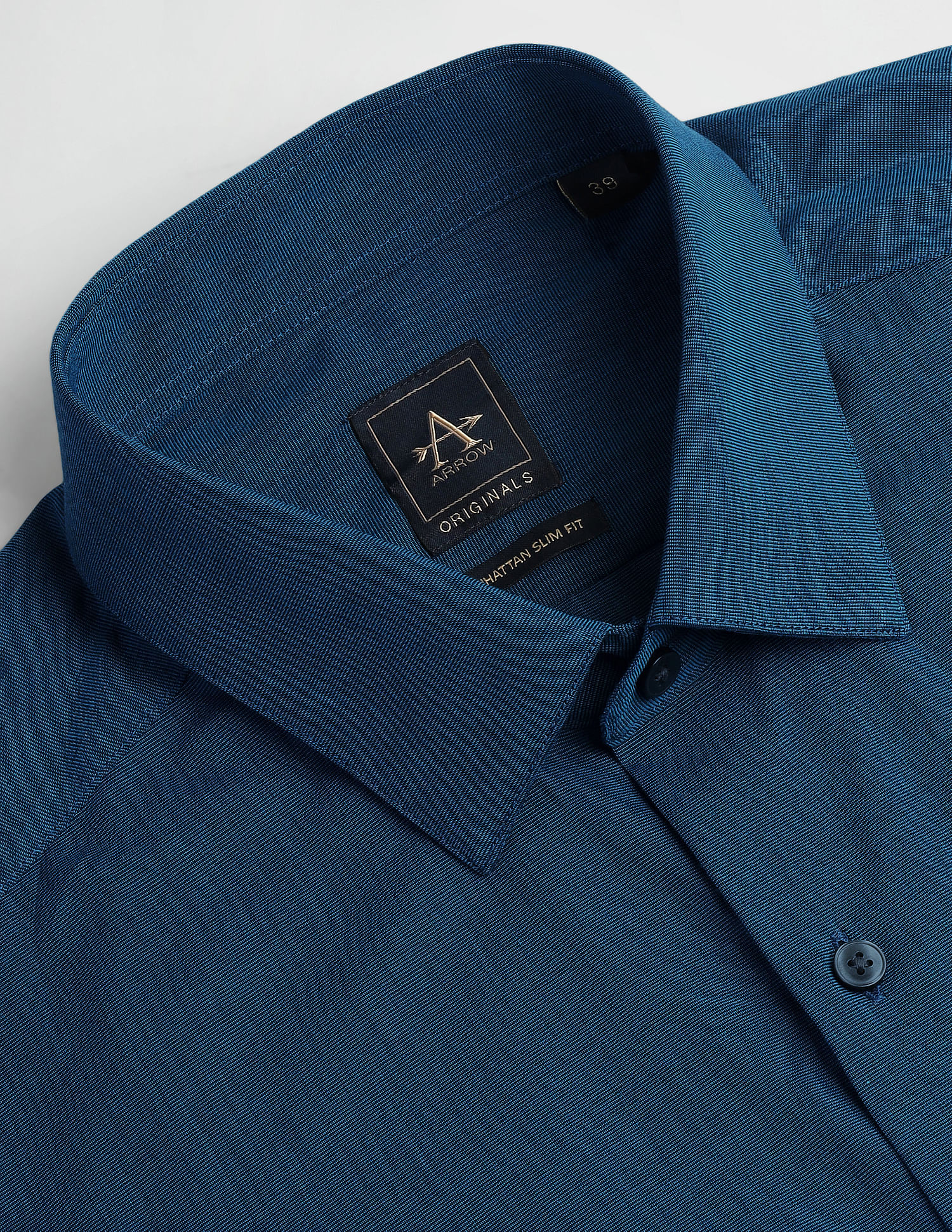 Arrow Pure Cotton Slim Fit Shirt