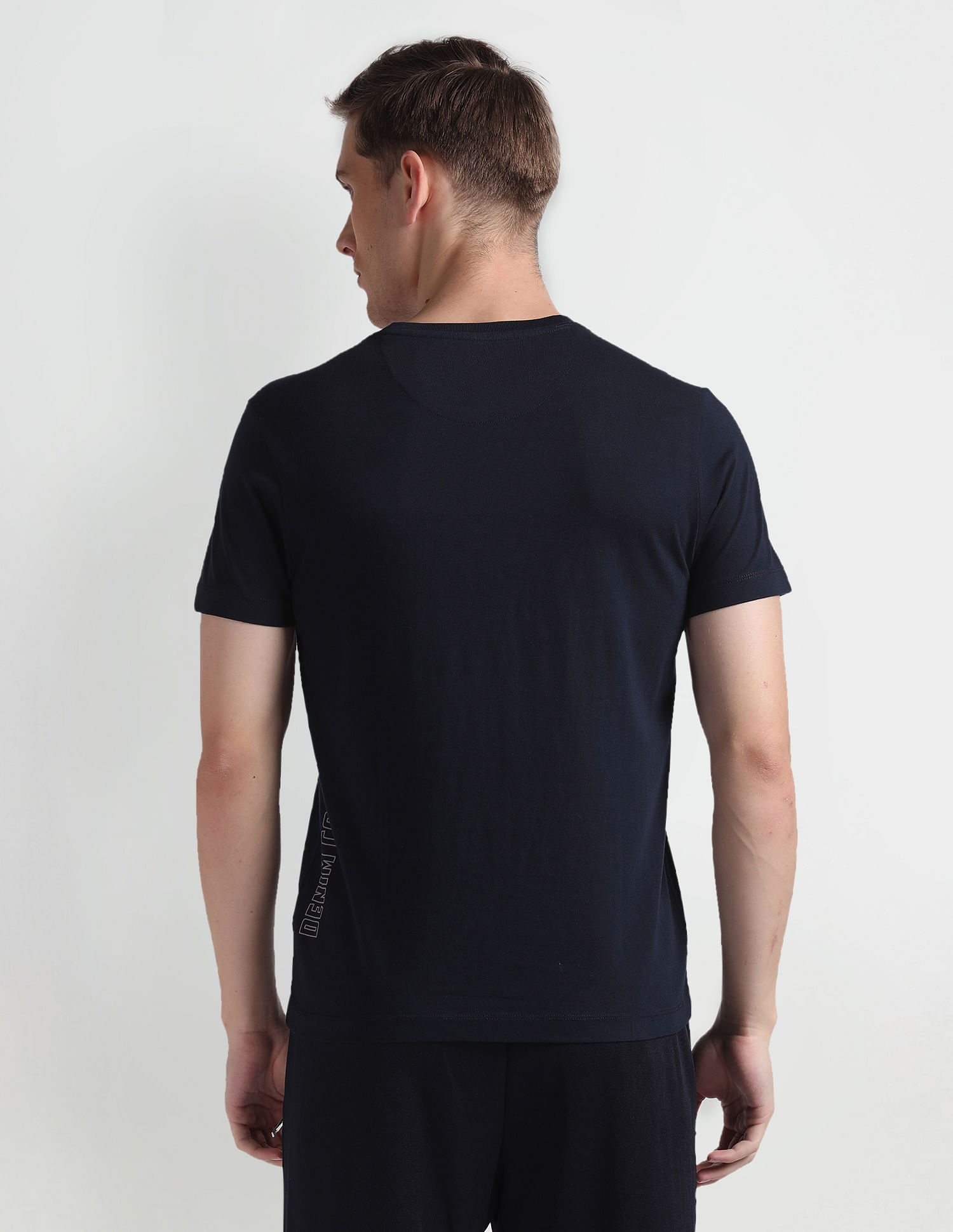 U.S. Polo Assn. Denim Co. Brand Print Cotton T-Shirt