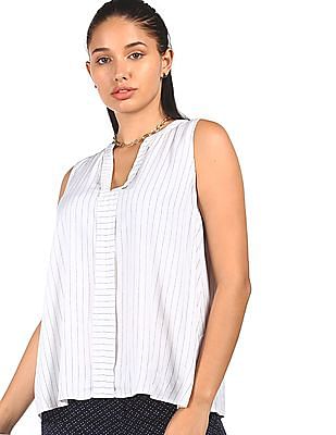 Women Striped Short Sleeve Tops Long Blouse Formal Top Shirt Mini Dress Tunic