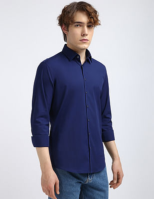 Calvin Klein Jeans Poplin Stretch Slim Fit Shirt