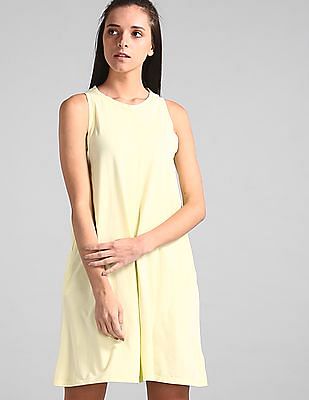 gap sleeveless swing dress