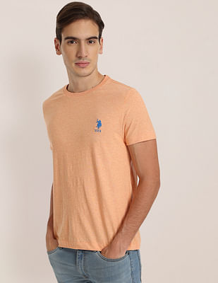 U S Polo Assn Iconic Heathered T-Shirt