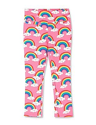 rainbow jeggings