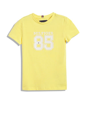 Tommy Hilfiger Kids Transitional Cotton 85 Print T-Shirt