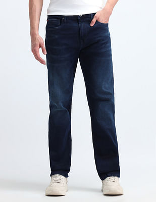 Flying Machine Mid Rise Straight Fit Jeans