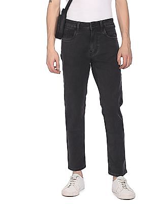 Flying Machine Mid Rise Michael Slim Tapered Fit Jeans