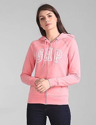 gap pink hoodie womens