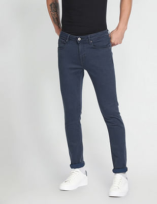 Flying Machine Super Skinny Fit Low Rise Wash Jeans