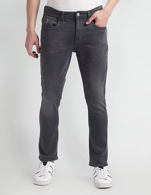 U S Polo Assn Denim Co Henry Cropped Fit Grey Jeans