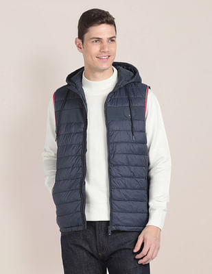 U S Polo Assn Gillet Puffer Hooded Jacket