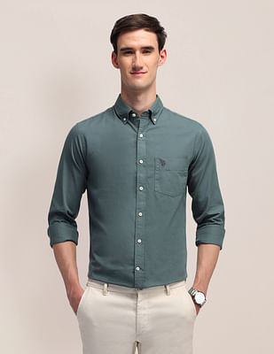 U S Polo Assn Tailored Fit Cotton Shirt