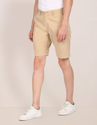 U S Polo Assn Flat Front Slim Fit Shorts