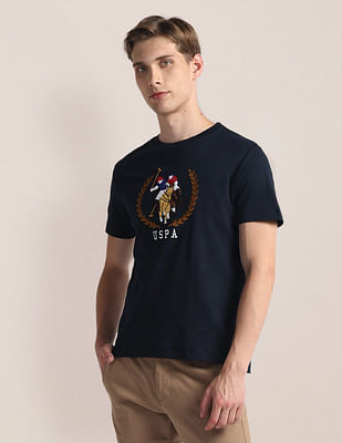 U S Polo Assn Brand Embroidered Slim T-Shirt