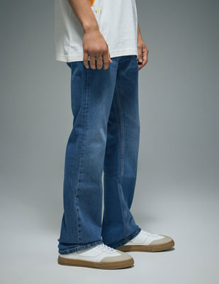 Buy Flying Machine Stone Wash Relax Bootcut Jeans - NNNOW.com