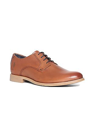 US Polo Assn.Leather Lace Up Shoes