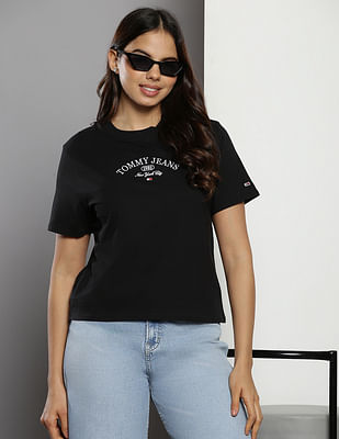 Tommy Hilfiger Luxe Embroidered Logo T-Shirt