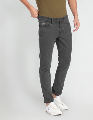 U S Polo Assn Denim Co Brandon Slim Tapered Fit Grey Jeans